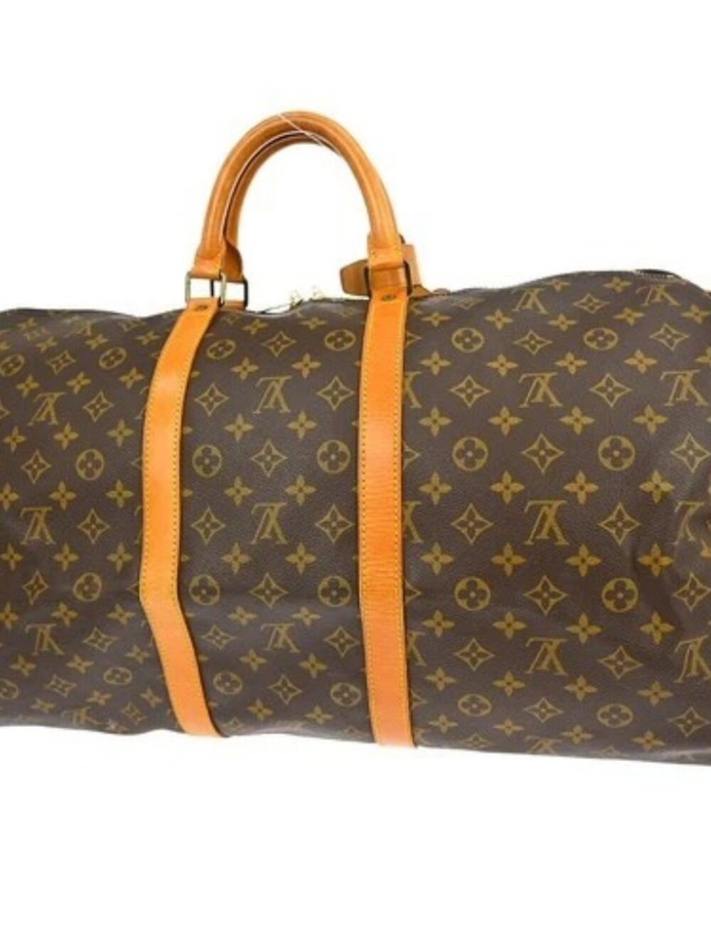 BUYIT03 LOUIS VUITTON KEEPALL 55 TRAVEL HANDBAG MONOGRAM M41424 MI9008 RQ02698 - Picture 3 of 16